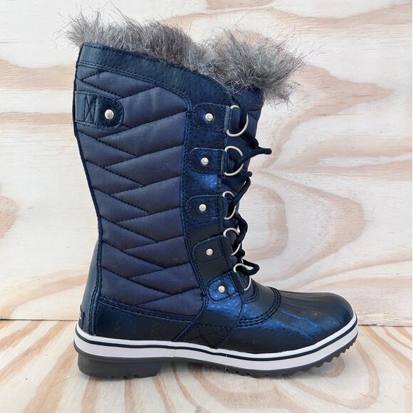 Sorel - Tofino II Faux Fur - Winter Boots - Black - Women's - 7 - LL3654-010 - Picture 5 of 9